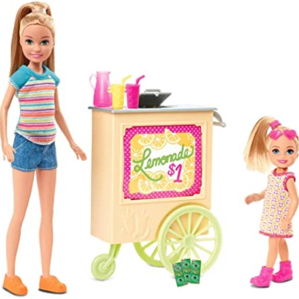 Barbie Team Stacie Lemonade Stand Playset Brand new in Sealed Original Box
